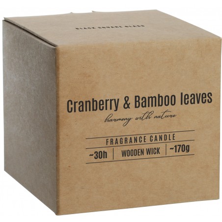 Bispol vonná svíčka Cranberry & Bamboo leaves 170g