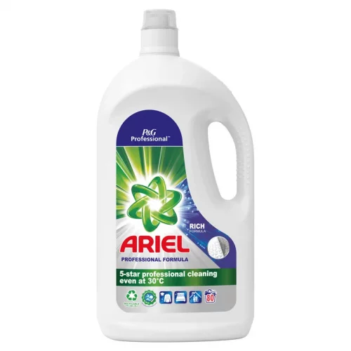 Ariel Professional Prací gel - Rich formula 80 praní - 4 L