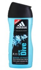 Adidas Sprchový gel Ice Dive 3v1 250ml