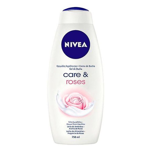 Nivea Care & Roses sprchový gel 750 ml