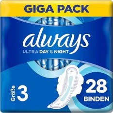 Always Ultra Day&Night Size 3 GigaPack 28ks