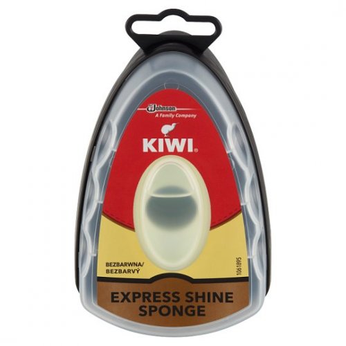 Kiwi Express Shine houbička na boty bezbarvá 7 ml