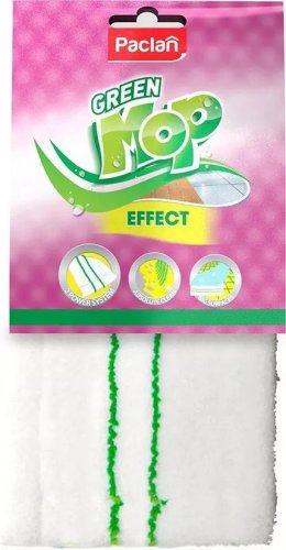 Paclan Green Mop Effect náhradní potah bílý 44 x 14,5 cm