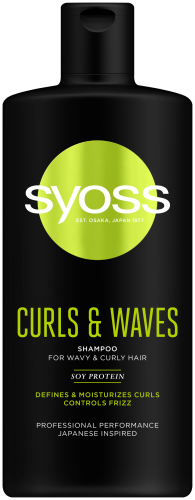 Syoss Profesional Performance Curls & Waves šampon pro kudrnaté a vlnité vlasy 440 ml