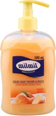 Milmil Tekuté mýdlo Yogurt & Peach 500 ml