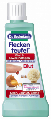 Dr. Beckmann odstraňovač skvrn krev, vejce, mléko 50 ml