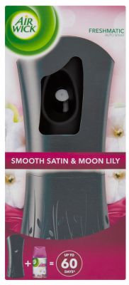 Air Wick FreshMatic Smooth Satin & Moon Lily automatický sprej strojek a náplň 250 ml