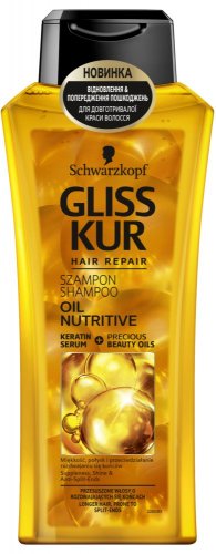 SCHWARZKOPF Gliss Kur Šampon Oil Nutritive 400 ml