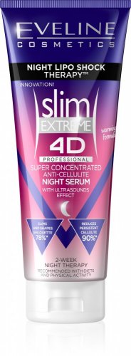 Eveline Cosmetics Slim Extreme 4D Noční sérum na celulitidu 250 ml