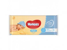 Huggies Pure baby wipes 56 kusů