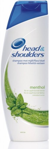 Head & Shoulders Cool Menthol šampon proti lupům 400 ml