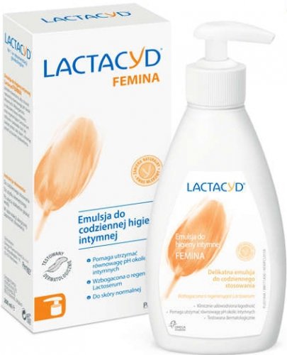 Lactacyd Femina mycí emulze s pumpou 400 ml