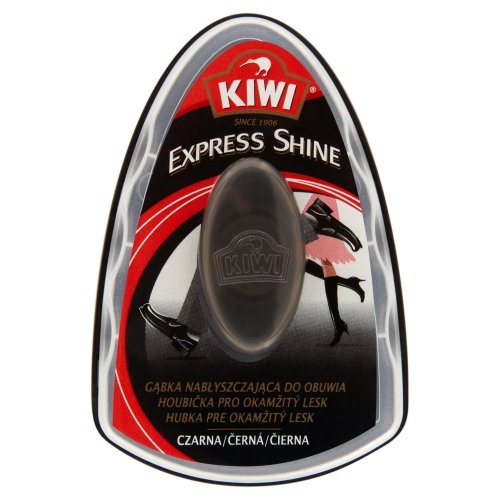 Kiwi houbička na okamžitý lesk bot Express Shine černá 7 ml
