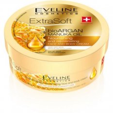 Eveline Cosmetics Extra Soft výživný omlazující krém s arganem a manukou 175 ml
