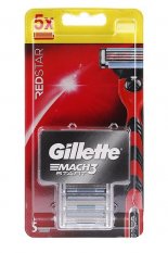 Gillette Mach 3 Start Red star náhradní hlavice 5 ks