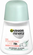 Garnier Mineral Hyaluronic Care Sensitive 72h roll on antiperspirant 50 ml