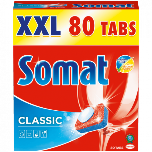 Somat Classic tablety do myčky 80 kusů