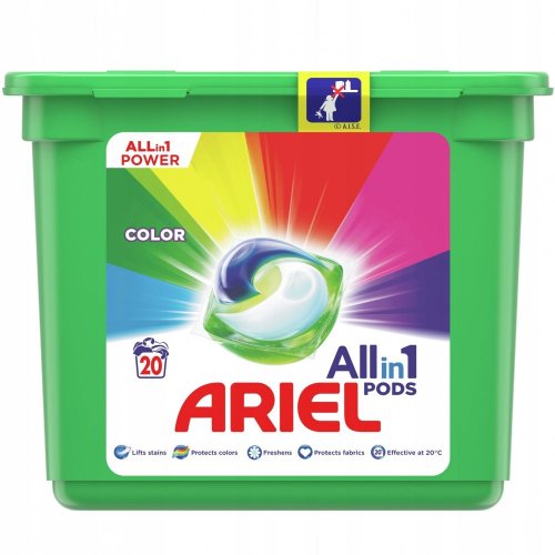 Ariel Pods Allin1 Color 20 ks