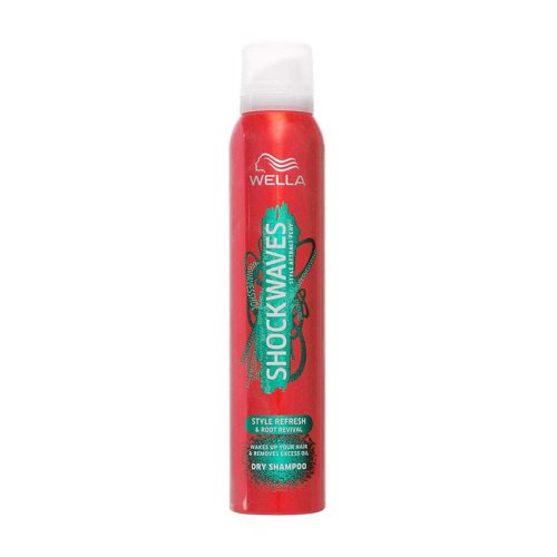 Wella Shockwaves suchý šampon Style Refresh & Root Revival 180 ml