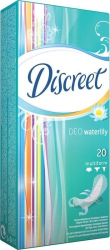 Discreet Deo Waterlily slipové vložky intimky 20 ks