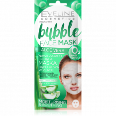 EVELINE Cosmetics Hydratační a zklidňující bublinková maska s Aloe Vera 1 ks