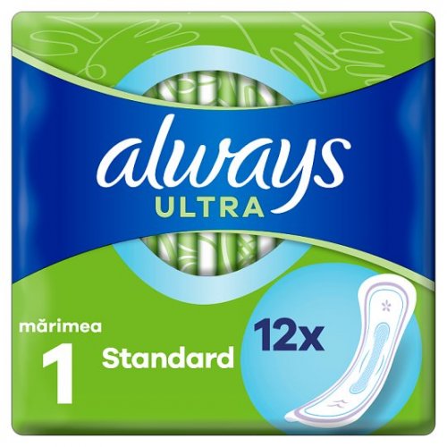 Always Ultra Standard New hygienické vložky 12 ks