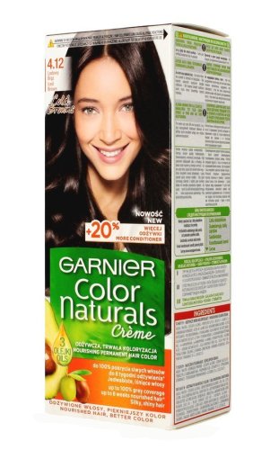 Garnier Color Naturals Barva na vlasy 4.12 Ledově hnědá