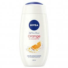 NIVEA Soft Care sprchový pomeranč & avokádový olej 250 ml