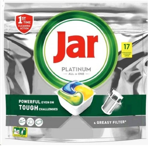 Jar Platinum Yellow tablety do myčky 17 kusů
