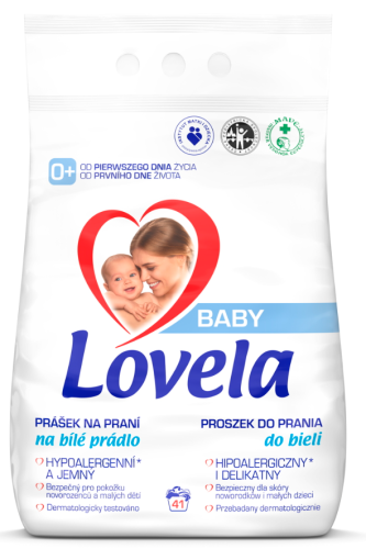 Lovela Baby Prací prášek Bílé prádlo hypoalergenní 4,1 kg 41 praní