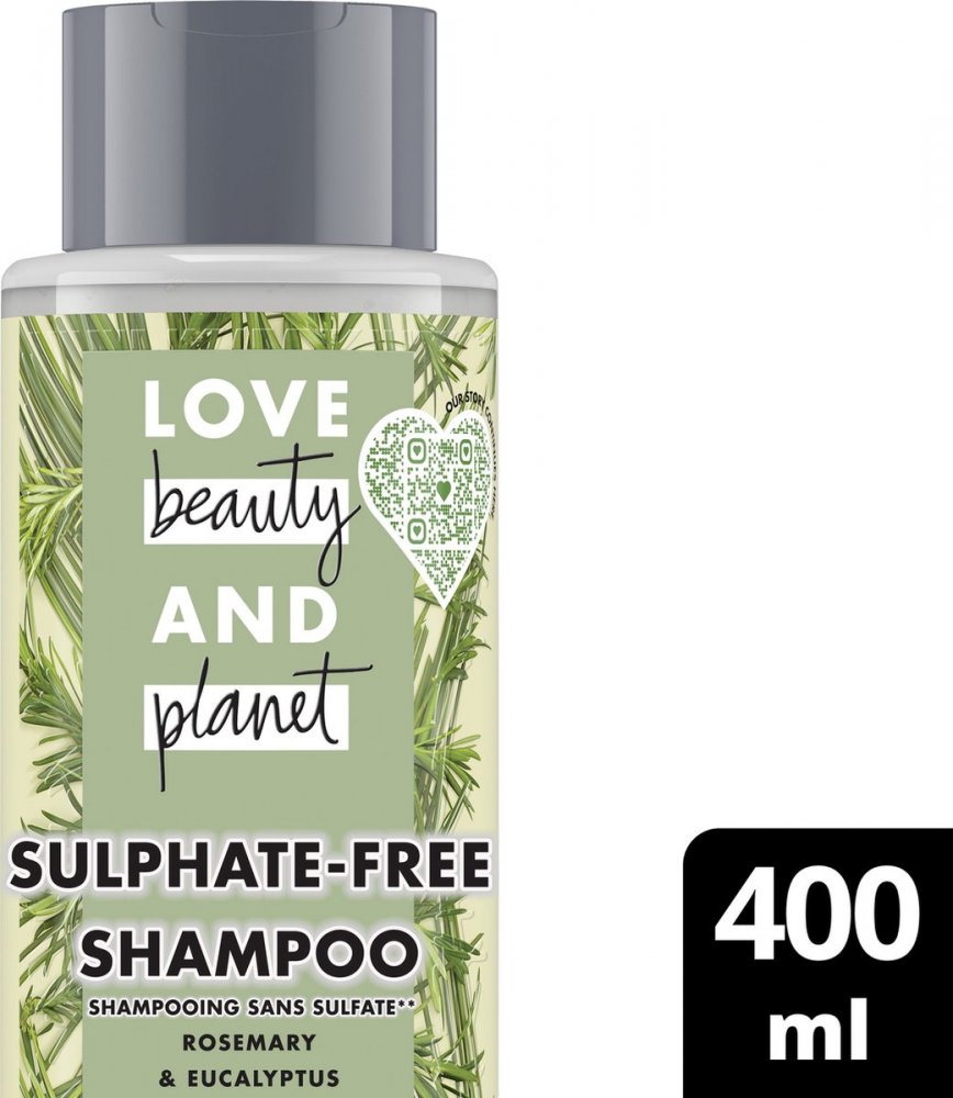 Love Beauty and Planet šampon Rosemary & Eucalyptus 400 ml