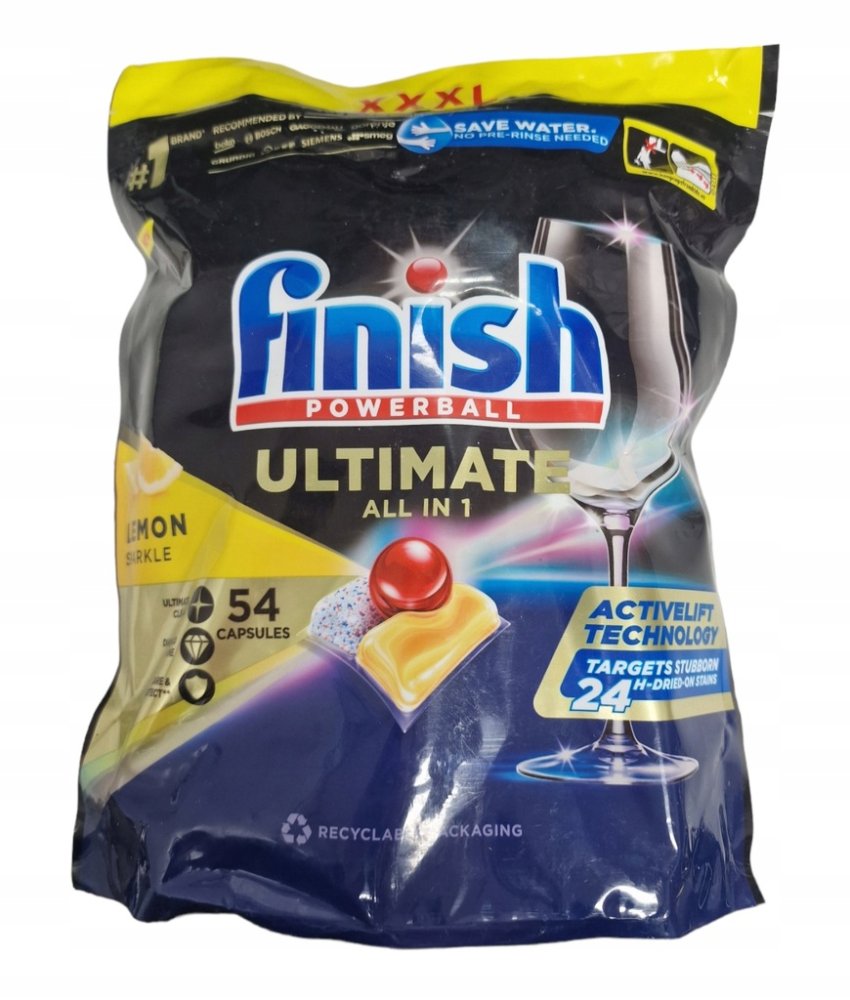 Finish Ultimate All in 1 kapsle do myčky nádobí 54 ks