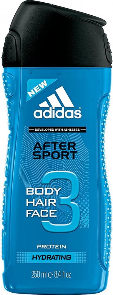 Adidas sprchový gel 3 Active After Sport Men 250 ml