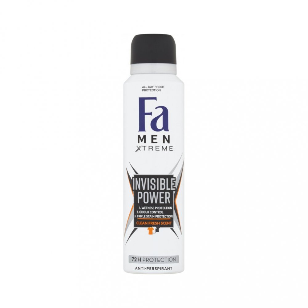 Fa Men Xtreme Invisible Power antiperspirant spray 150 ml