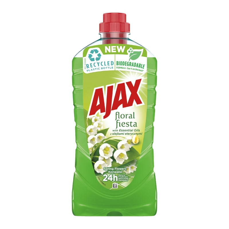 Ajax univerzální čistič Spring Flower Zelený 1L