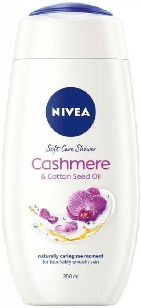Nivea Cashmere & Cotton Seed Oil sprchový gel 250 ml
