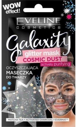 Eveline Cosmetics Galaxity Glitter Mask čisticí maska se třpytkami 10 ml