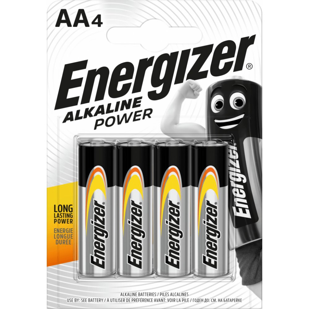 Energizer Alkaline Power AA 4 kusů