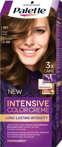Palette Intensive color creme barva na vlasy odstín W5 6-65 nugátová
