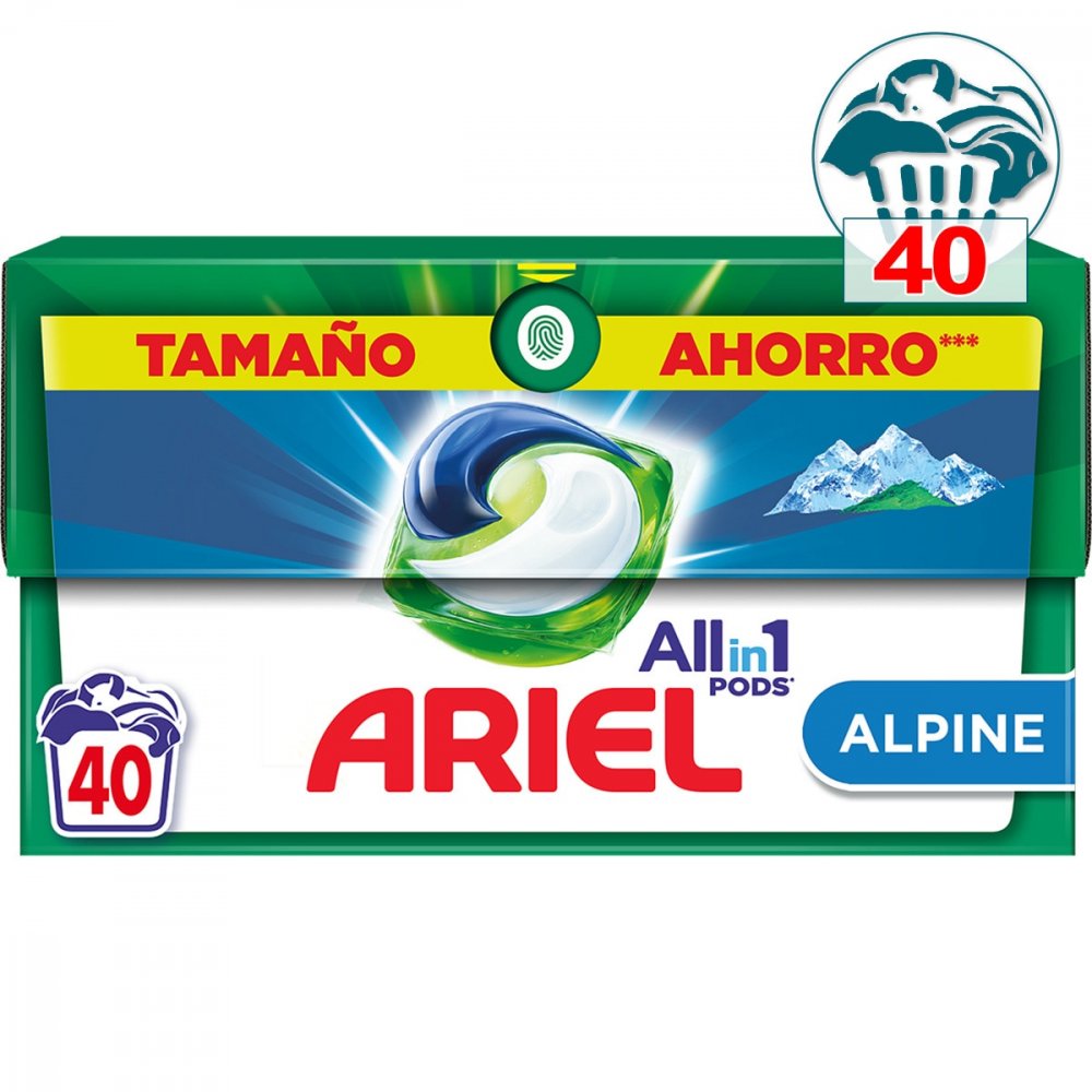 Ariel pods Allin1 Alpine + Ecoclic Box 40 kusů