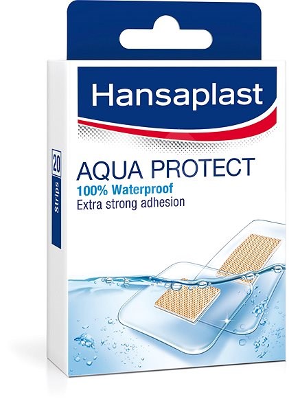 Hansaplast Aqua Protect voděodolná náplast 20 kusů