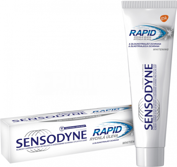 Sensodyne Rapid Relief Whitening 75 ml
