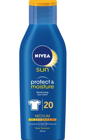 Nivea Sun Hydratační mléko na opalování OF20 200 ml 80422