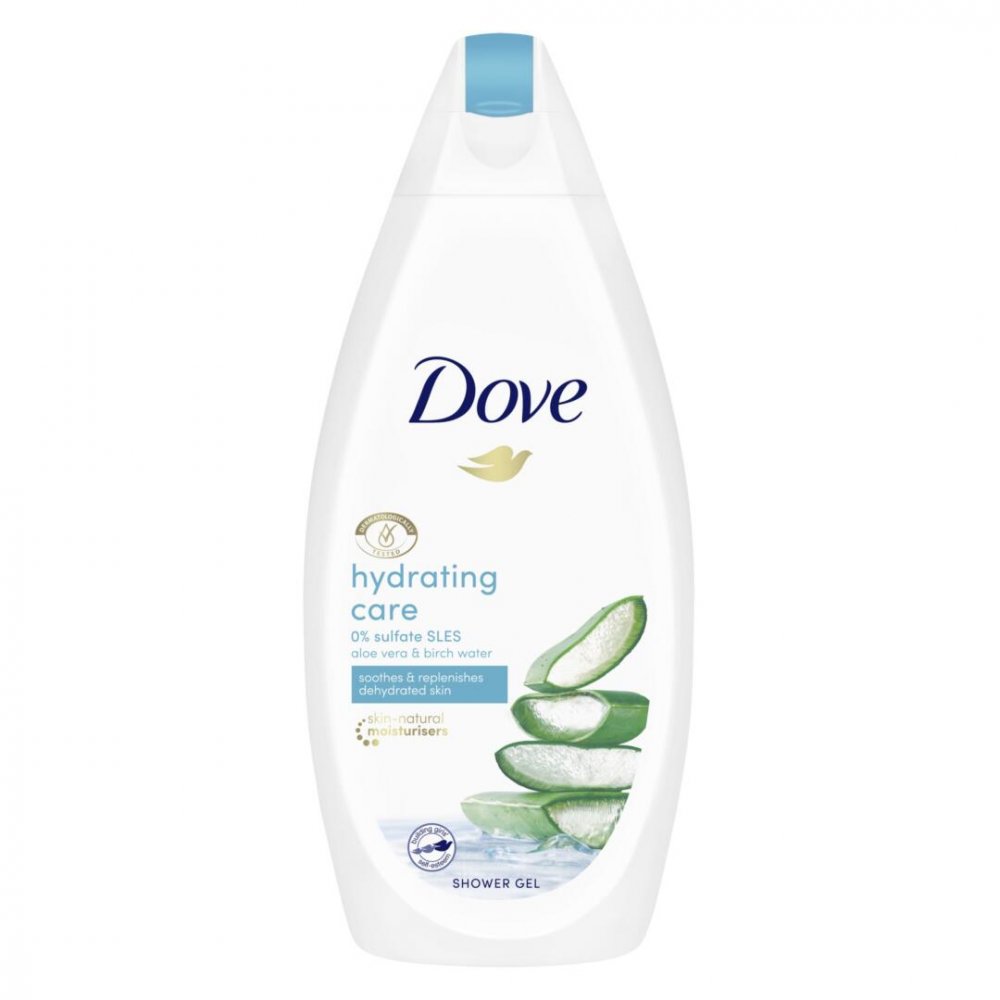 Dove Hydrating Care hydratační sprchový gel 500 ml
