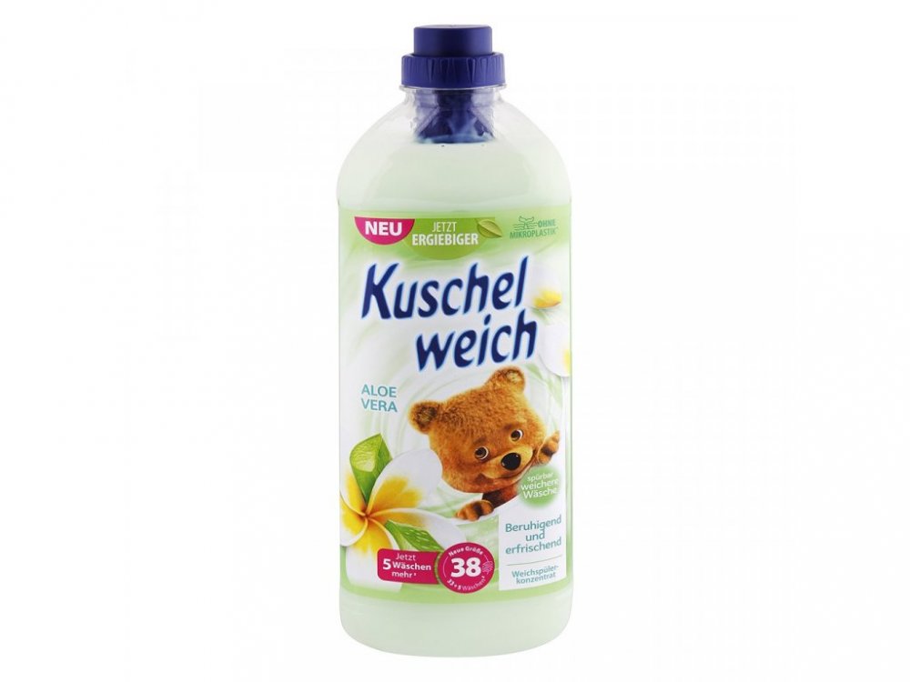 Kuschelweich aviváž Aloe Vera zelená 1L 38 praní