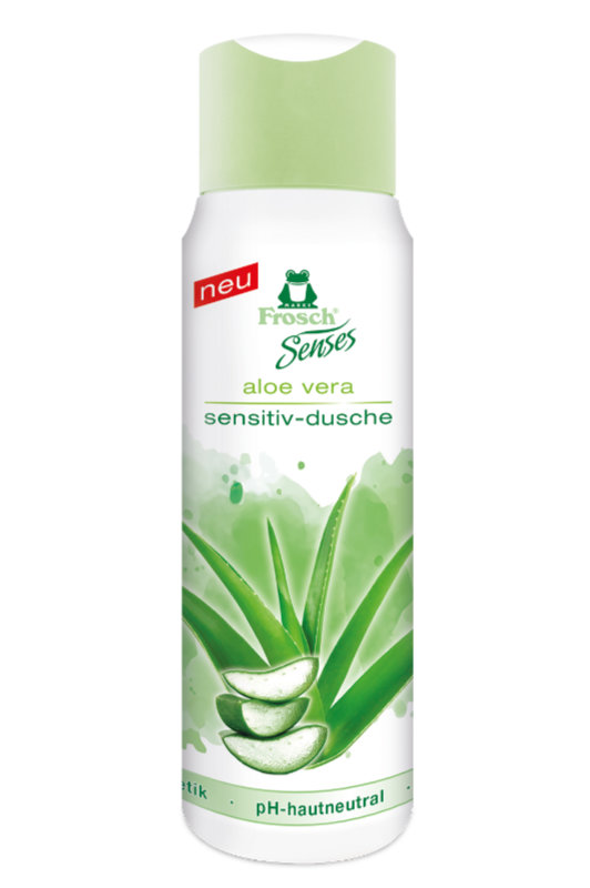 Frosch Senses Aloe Vera jemný sprchový gel pro citlivou pokožku 300 ml