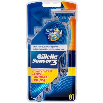 Gillette Sensor3 8 kusů