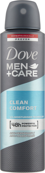 Dove MEN+CARE Antiperspirant Clean Comfort 150 ml