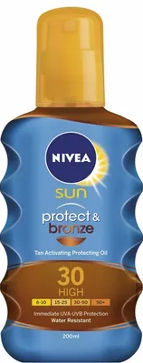 Nivea SUN Olej na opalování Protect&Bronze Sensitive OF30 200 ml 86735